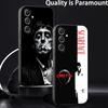 Tony Montana Cool Man Pattern Phone Case For Samsung Galaxy S25 S24 S23 S22 S21 S20 Plus Ultra Note20 Soft Black