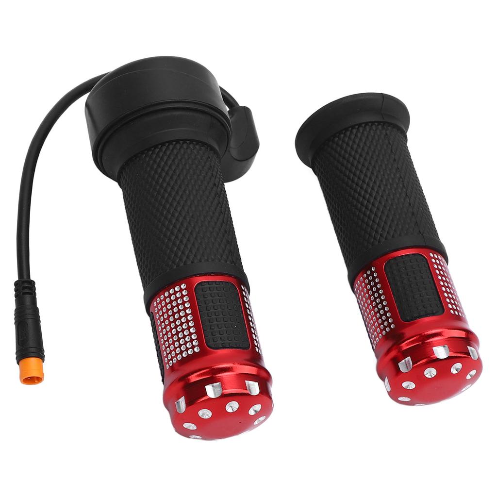 1pair Electric Scooter Throttle Grip Aluminum Alloy ABS Enhance Riding Throttles 2