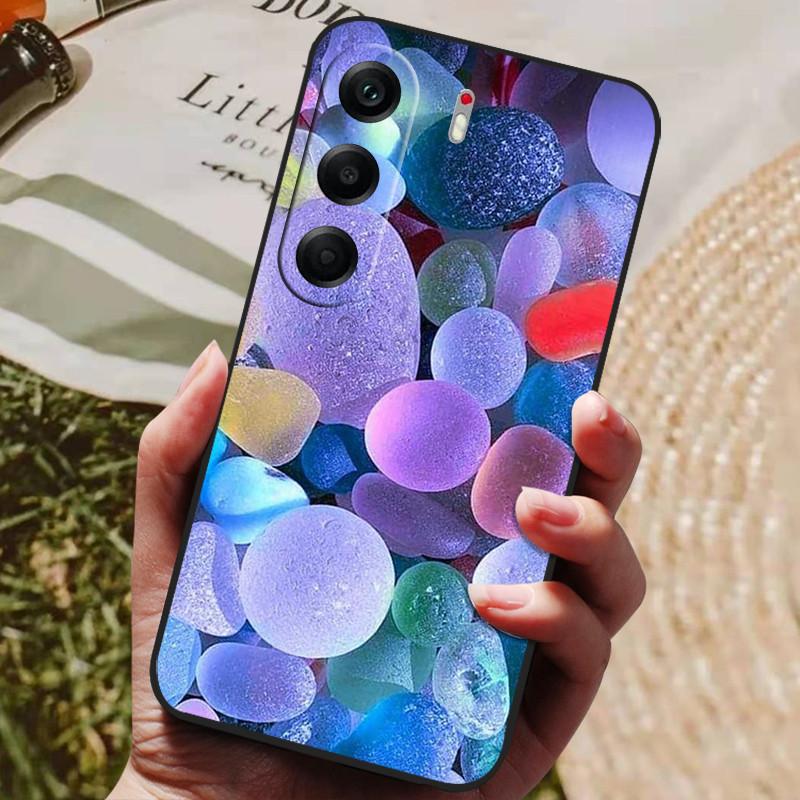 Etui dla Tecno Camon 40 40Pro 4G Miękkie Silikonowe Luksusowe Wstrząsoodporne Etui dla Camon 40 Pro CM5 CM6 TPU Coque Słodki Kot Funda Shell
