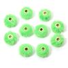10pcs/bag Imitation Rabbit Fur Coverd Straight Hole Beads DIY Pompom Pendant for Jewelry Making DIY Necklace Pendant Earrings