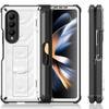 Armorer Rugged Phone Case for Samsung Galaxy Z Fold 4 3 Fold3 Case Hinge Shockproof Pen Holder Stand Cover