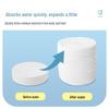 Compact Cotton Compressed Towels - Individually Wrapped, Travel-Friendly Face and Bath Towels for Hotels
