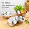 Multi-purpose Stainless Steel Kitchen Bowl