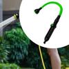Long Hose Nozzle Sprayer for Hanging Basket 360 Green Rotating Wand with Adjustable Sprays Patterns Watering Tool