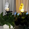 LED Solar Owl Garden Light - Outdoor Decorative Lawn and Landscape Ornament