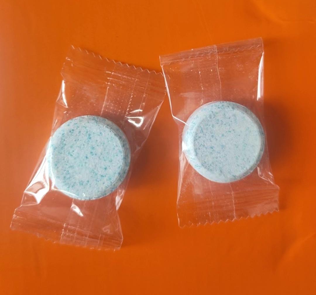 

Кислородные таблетки для удаления накипи пищевого класса для кофемашин и прачечных Individual candy bag packaging