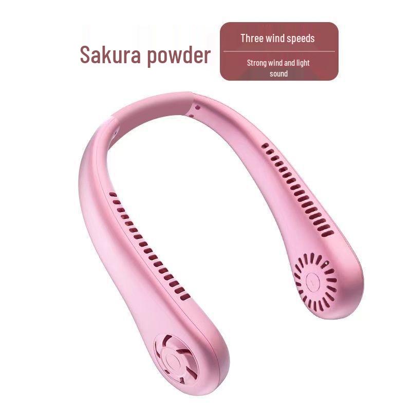 

Шейный веер: Портативный бесшумный охлаждающий вентилятор без лопастей, заряжаемый через USB, розового или белого цвета Default Item розовый