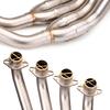 For HONDA CBR650R CB650R CBR650F CB650F 2014-2025 Motorcycle Exhaust  Stainless Titanium Alloy Escape Front Link Pipe 51mm