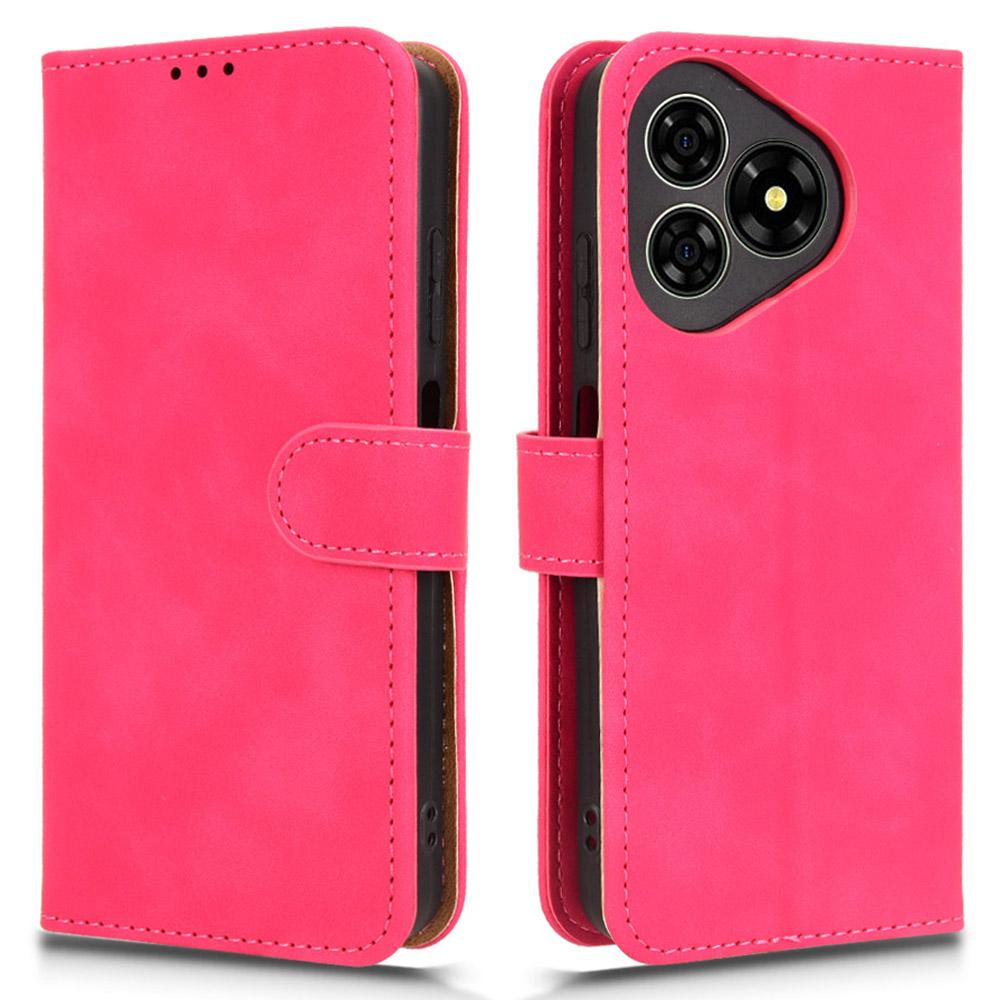 

Для Ulefone Note 19 Шкіряний Чохол Шкіряний На дотик Протиударний Чохол-книжка-гаманець для телефону Rose