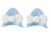Electric Vehicle & Motorcycle Helmet Decoration Stickers - Cute Cat & Bear Ears, Bow Design