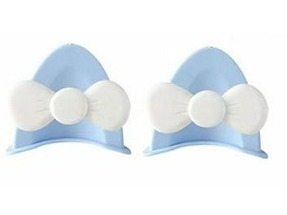Electric Vehicle & Motorcycle Helmet Decoration Stickers - Cute Cat & Bear Ears, Bow Design