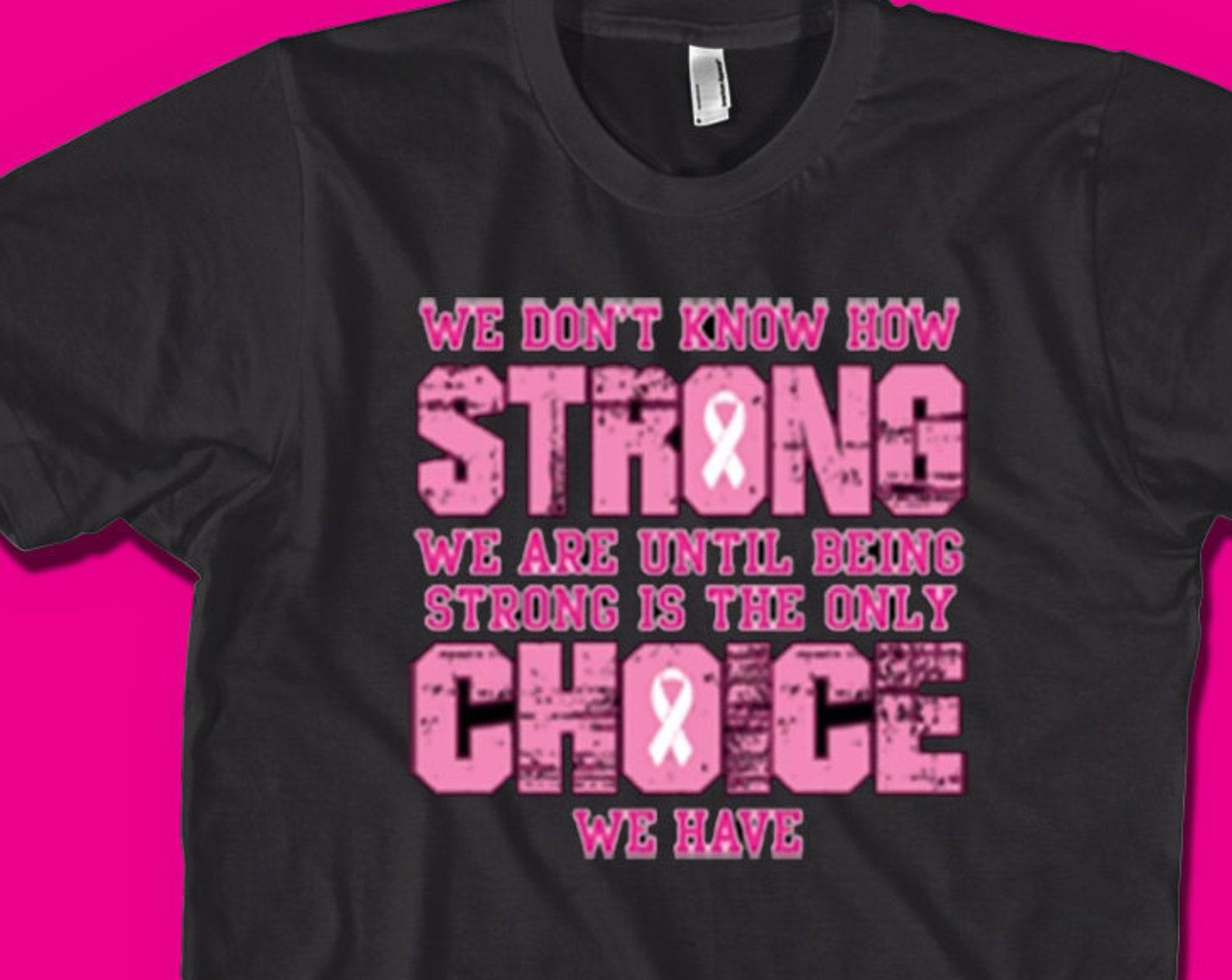 Strong Against Cancer T-Shirt: Awareness Survivor Tee 3XL