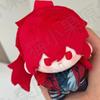 Game Genshin Impact Diluc Ragnvindr Cartoon Printed Plush Cotton Starfish Body Cosplay Pendant Cosplay Keychain Gift 10cm