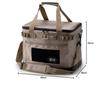 ChillCamping Cooler Box, Soft Cooler, Insulated Bag, Cooler Bag for Outdoor Camping (Khaki, Large Size)
