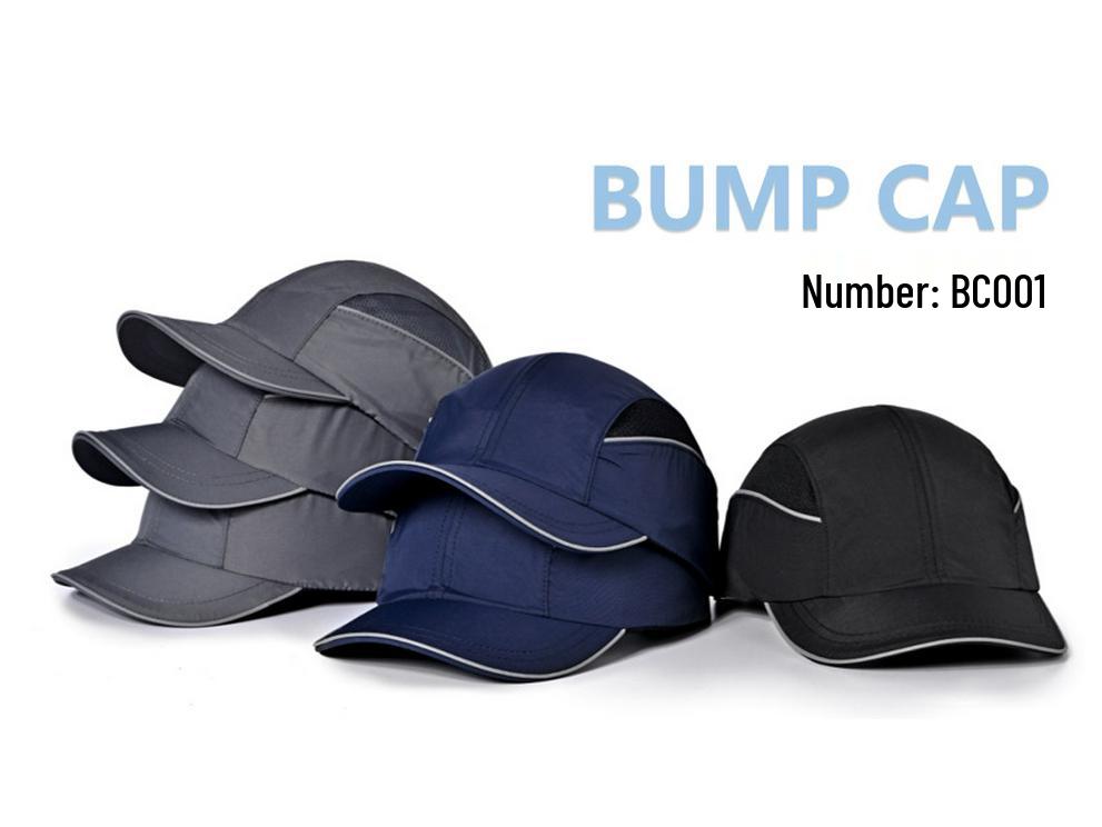 Lightweight EN812 Anti-Collision Cap for Industrial and Auto Repair Safety.