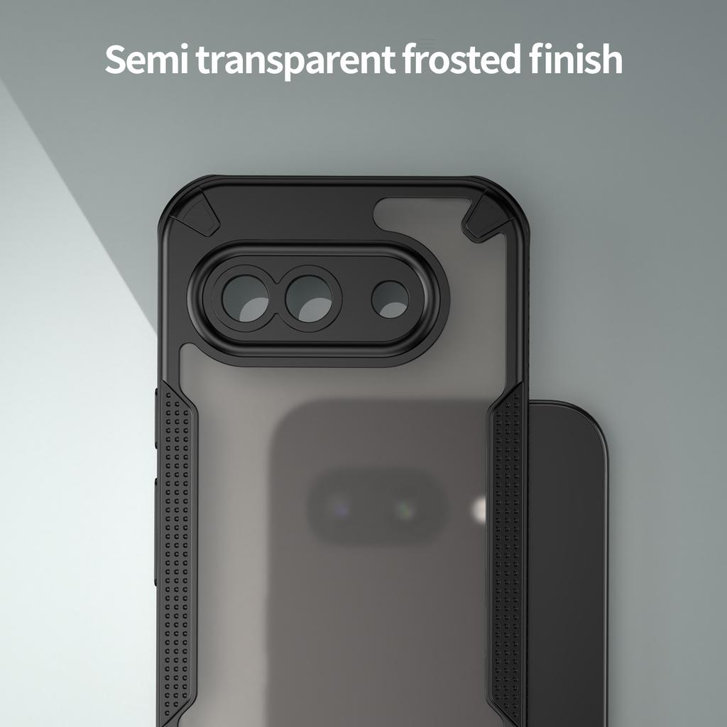 New Armor Bumper Phone Case For Google Pixel 9A Case Silicone Hard Shockproof Cover Capa