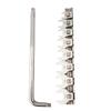 Bent Bar Wrench 3/8 Inch Drive Wrench Greasy Environments 3/8 Drive Ratchet Compatible Double End Socket Excellent Material Gear