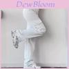 Casual Pants For Women With Cotton Fabric And Pockets For Daily Wear