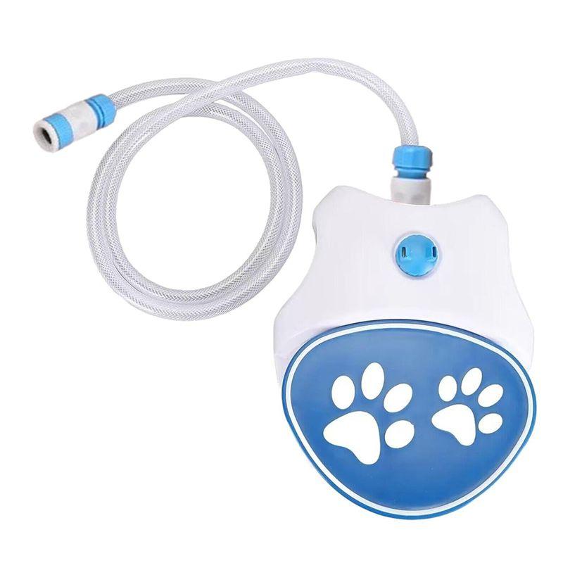 M-Modern-Dog Water Fountain Step On,Easy Activated Dog Water Fountain - Dog Water Drinking Sprinkler