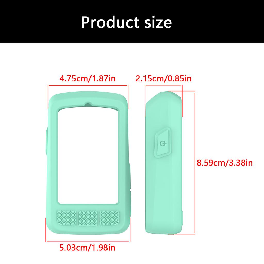 Scratch Resistant Shockproof Protective Case Guard Sleeve For ELEMNT BOLT Cycle Computer Outdoor Navigation Cyclometer