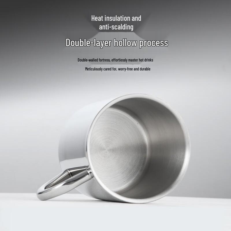 Shangqi Stainless Steel Double-Layer Mug