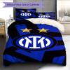 Inter logo  Pattern Bedding Quilt Set Quilt Cover Pillowcase Home Decoration Birthday Gift (1 * duvet cover + 2 * pillowcase, without core)