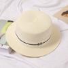 Sun Hats UV Protection Caps Summer Sunscreen Hats Letter M Women Straw Hats British Beach Caps