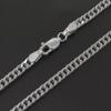 Gin No Double Kihei Chain Length Width Silver 925 Necklace Chain Necklace Chain Sv925 Chain Only [Shinjuku Kura] 45-60cm (50cm) Approx. 3.5mm Men's
