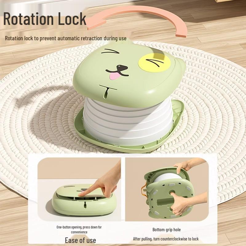 Children's Portable Travel Potty - Foldable and Compact for Outdoor Camping and Emergencies