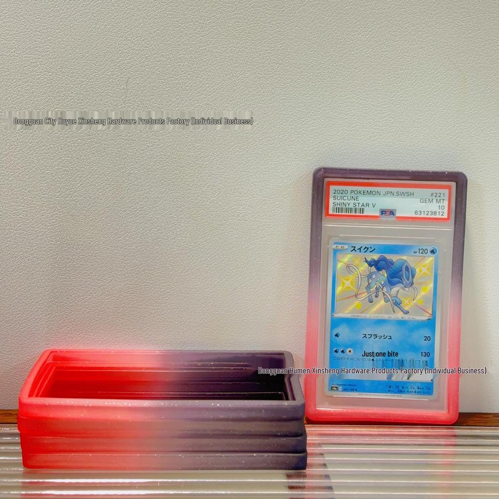 PSA Graded Silicone TPU Protective Sleeve for American Pokemon Star Cards