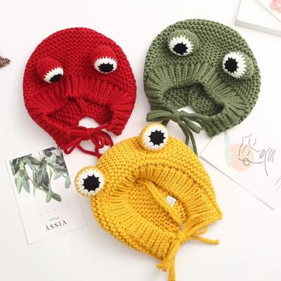 Cute Baby Frog Hat 1-3 Years Christmas Hat Fashion Beanie Cap  Kids