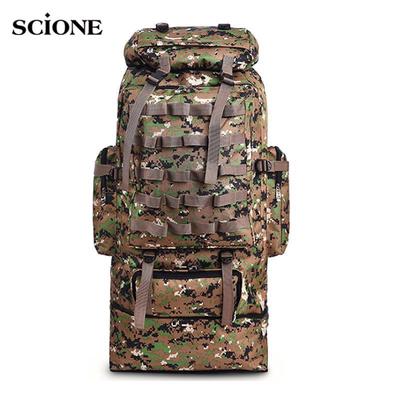 Zaino militare per sport all'aria aperta da 100 litri Zaino da campeggio Molle Zaino tattico da uomo Borsa da viaggio militare