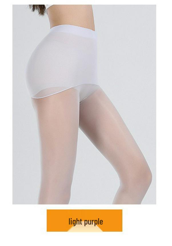 Ultra-Thin Black Seamless Stockings – Women s 0D High Transparency, Anti-Snag Silk with Skin-Beautifying Features 0D Ultra-Thin
