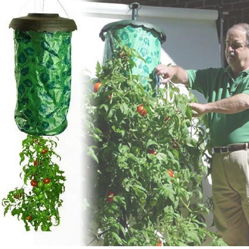 Sturdy Hanging Planter Bag For Tomatoes Strawberries Balcony And Home Gardening