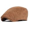 Spring Camel Corduroy Berets Man Ivy Cap Dad Casual Newsboy Hat Women Beret Irish Hat English Cap