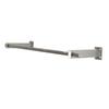 Women's Clothing Wall-Mounted Display Rack – Stainless Steel Brushed Side Hanging Shelves