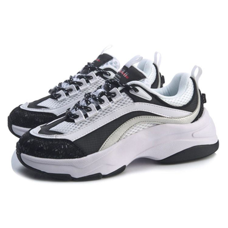 Li-Ning Aurora Wind Slip-Resistant Durable Low-Top Sports Casual Shoes Women Sneaker Black White AGCP108-5