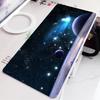 Purple Blue Galaxy Planet Large Gaming Mouse Pad Outer Space Nebula Starry Sky Nonslip Extended Keyboard Desk Mat