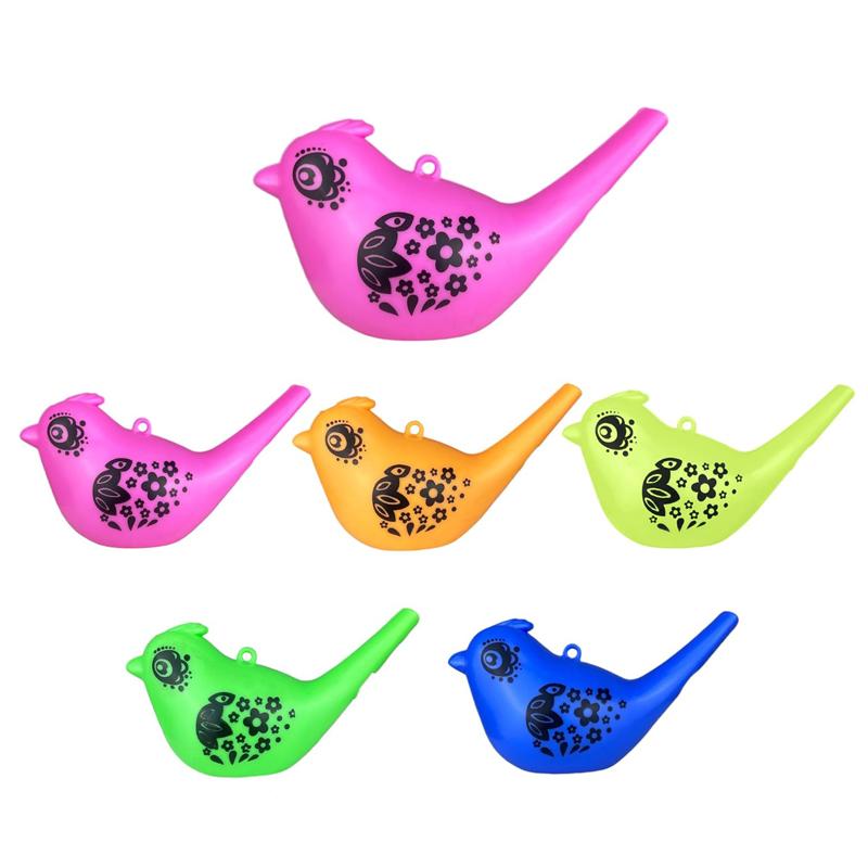 3PCS Plastic Bird Water Whistle Kids Boys Girls Small Toys for Goodie Bags Musical Instrument Party Favors Birthday Gifts