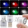 FA02Mini USB LED Car Light Auto Interior Atmosphere Light Caps For Mercedes Benz AMG W205 W218 W177 V177 W176 W169 A B C E Class GLA