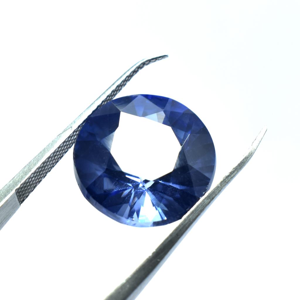 Natural Tanzanite Blue COLOR Round Cut 11.90 Carat   Loose Gemstone.