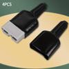 4 Stück Steckabdeckung Wasserdicht 50A Für Anderson Stecker Staubdicht Kabelhülle Schwarze Kabelstecker