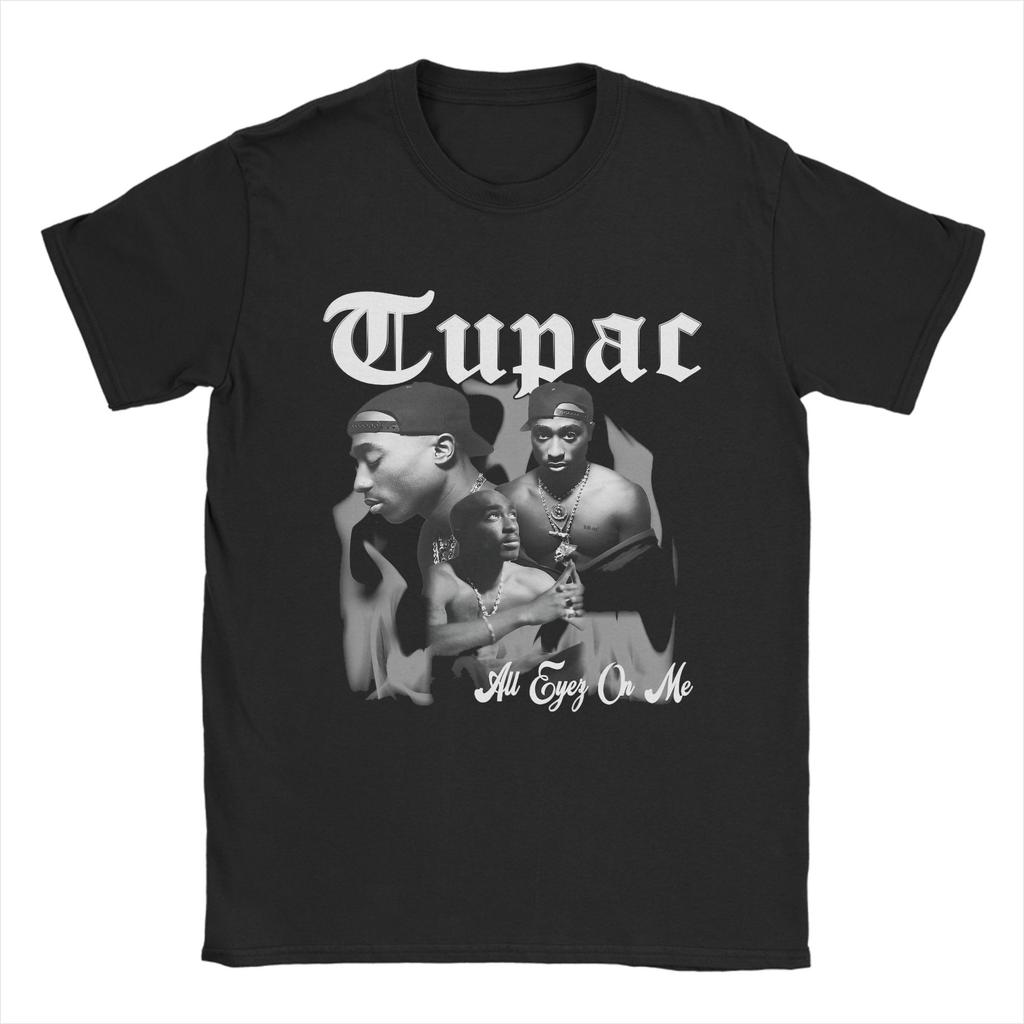 Tupac 2pac All Eyez Music T Shirt Men Women Cotton Crazy T-Shirt O Neck Hip Hop Tee Shirt Short Sleeve Clothing Gift Idea