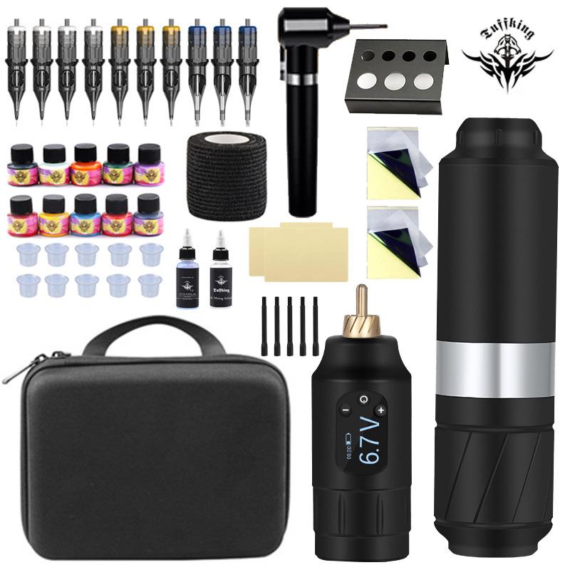 Tattoo Set Tattoo Transfer Gel Tattoo Color Thinner Set Wireless Tattoo Pen Set