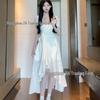 New French Sweet Girl Style Slimming Fairy Net Yarn Dress