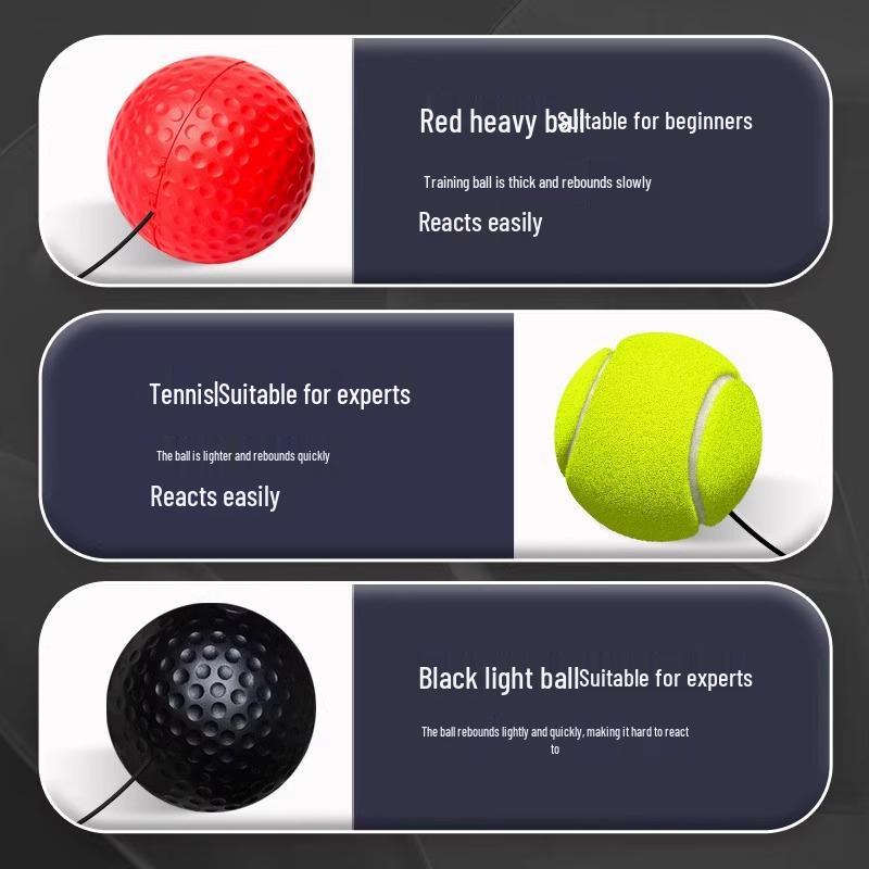 Boxing Reaction Ball for Kids & Adults - Focus, Fitness & Stress Relief