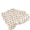 Cartoon Print Double Layer Crinkle Muslin Baby Swaddle Blanket