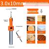 High-Speed Steel Woodworking Countersink Drill Bit for Wood Screws, Hole Opening, and Step Drilling