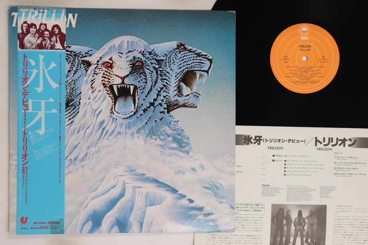 

LP Record TRILLION - Trillion 253P80 EPIC 1978 Japan Obi Rock Used