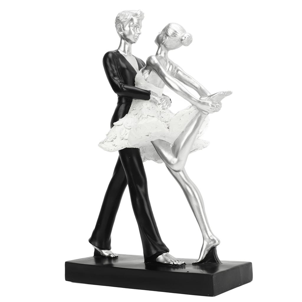 Tanzendes Paar Skulptur Modern Einfach Innovativ Harz Handgefertigt Tanzendes Paar Abstrakt Statue